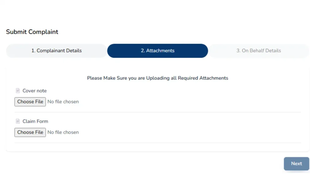 Upload Attachments